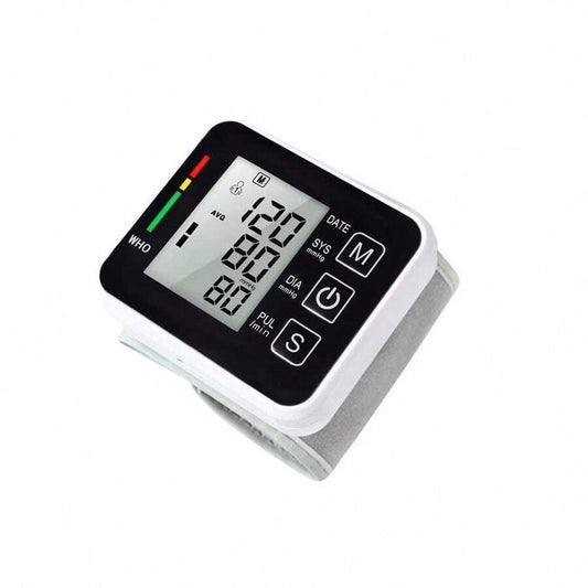 Monitor LCD electrónico de presión arterial de muñeca con descuento del 50%