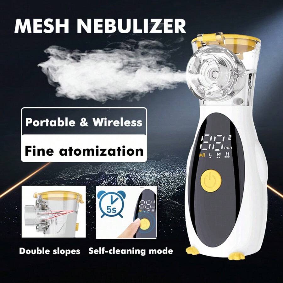 Portable Nebulizer Handheld Device for Adults & Kids
