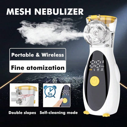 Portable Nebulizer Handheld Device for Adults & Kids