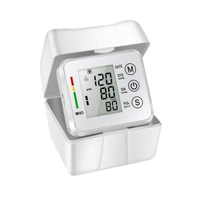 Monitor LCD electrónico de presión arterial de muñeca con descuento del 50%